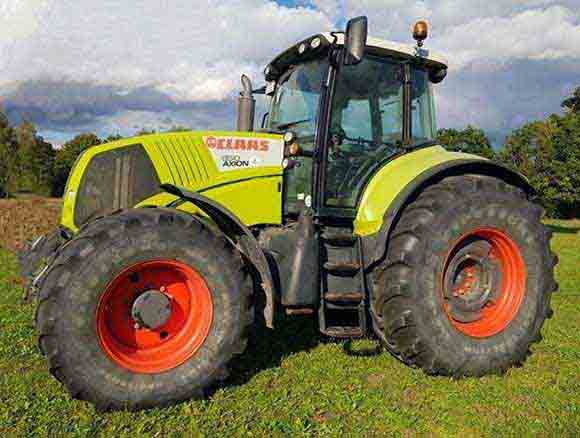 claas axion 850 specifications