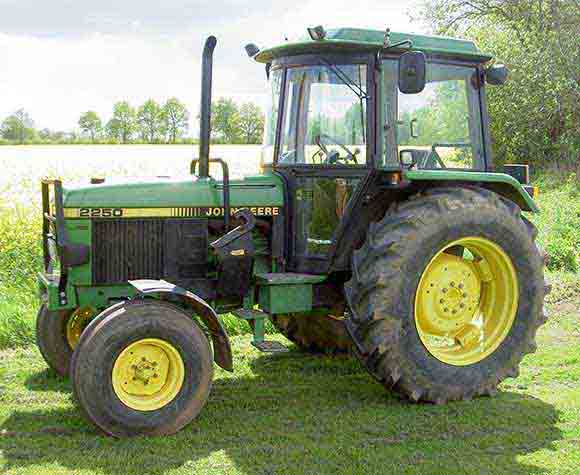 John DeereUtility Tractors 2250 Full Specifications